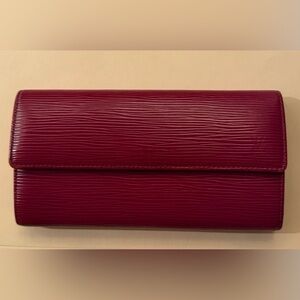 Louis Vuitton Epi Long Wallet
